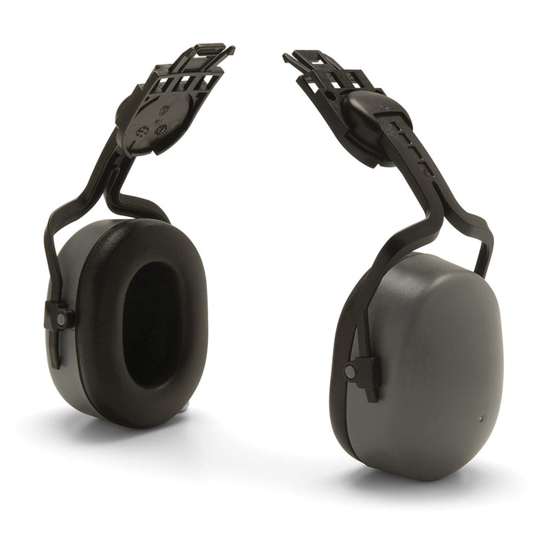 Pyramex Cap Mounted Earmuffs, NRR 22dB, CM6010, Gray, view 1 of 3