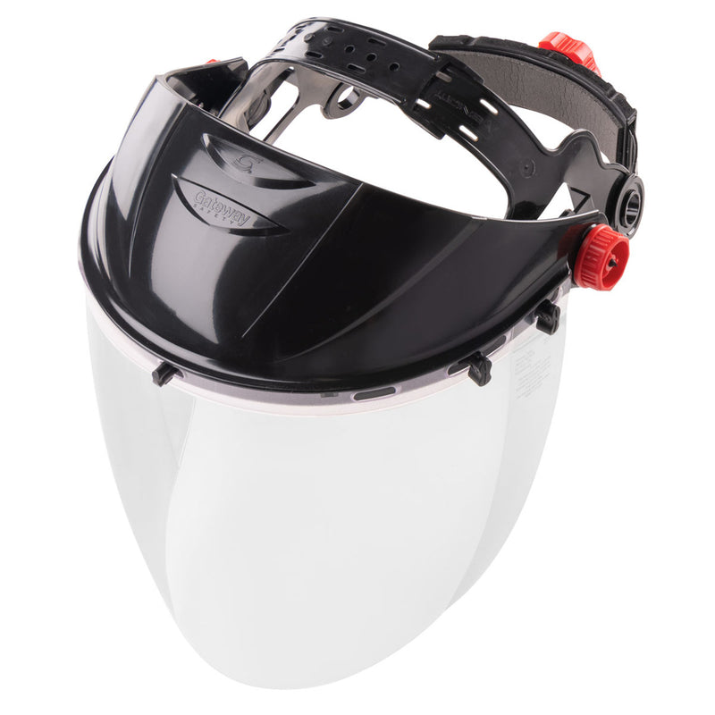 Gateway Safety Venom Visor Face Shield Combo, 699, Black, Clear Visor, view 1 of 3