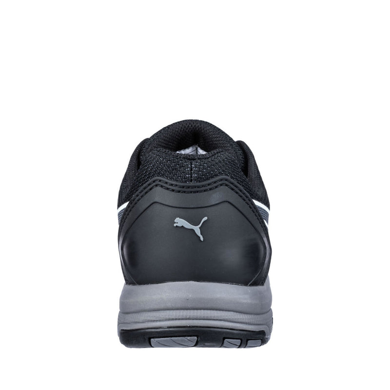 Puma Safety Women's Celerity Knit Low SD Steel Toe Athletic Shoes, 642925, Black, view 4 of 6