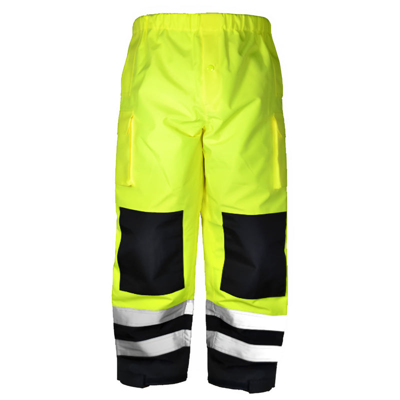 Occunomix Hi-Vis Class E Black Bottom Breathable Rain Pant, SP-RSPBK, view 1 of 4