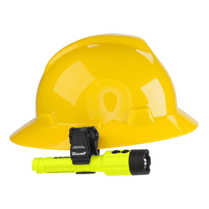 Nightstick Intrinsically Safe Dual-Light Flashlight Kit w/Magnet & Helmet Mounts - Green UL913/ATEX, view 2 of 10