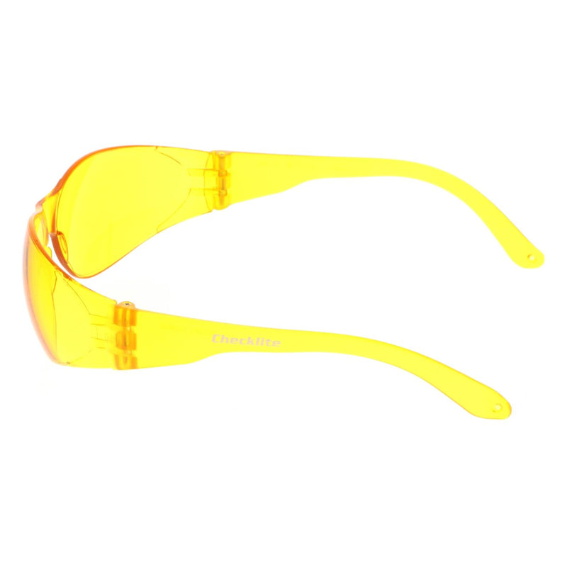 Economy Safety Glasses , Amber Lens - CL114, view 4 of 5