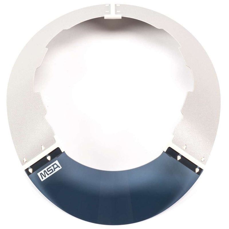 MSA Sun Shield for V-Gard Cap-Style Hard Hats, 697290, Gray/Blue, view 2 of 3