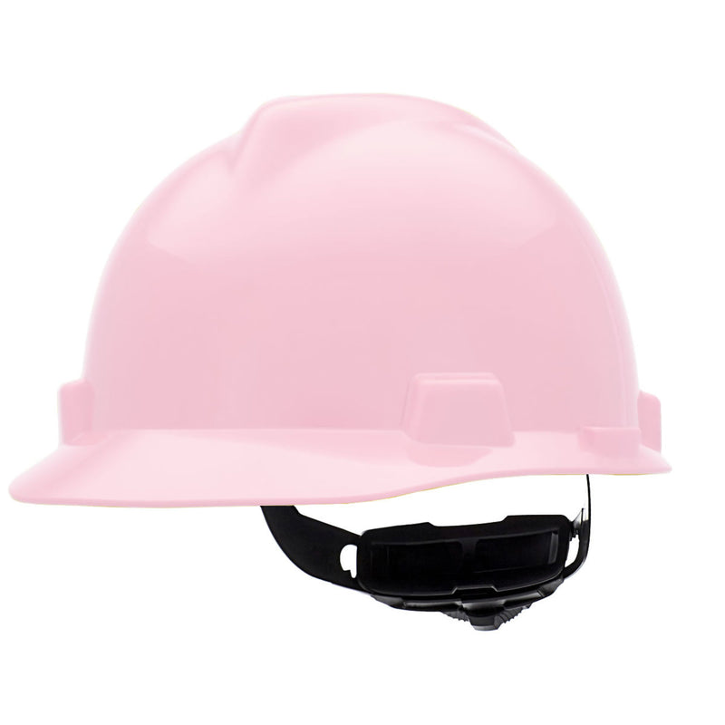 MSA V-Gard Cap Style Hard Hat Fas-Trac III Ratchet Suspension, view 19 of 24