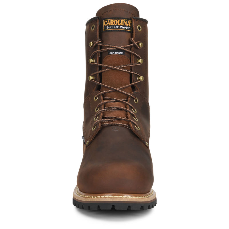 Carolina Men's Elm 8" Insulated Waterproof Internal Met Guard Steel Toe Work Boots, CA7821