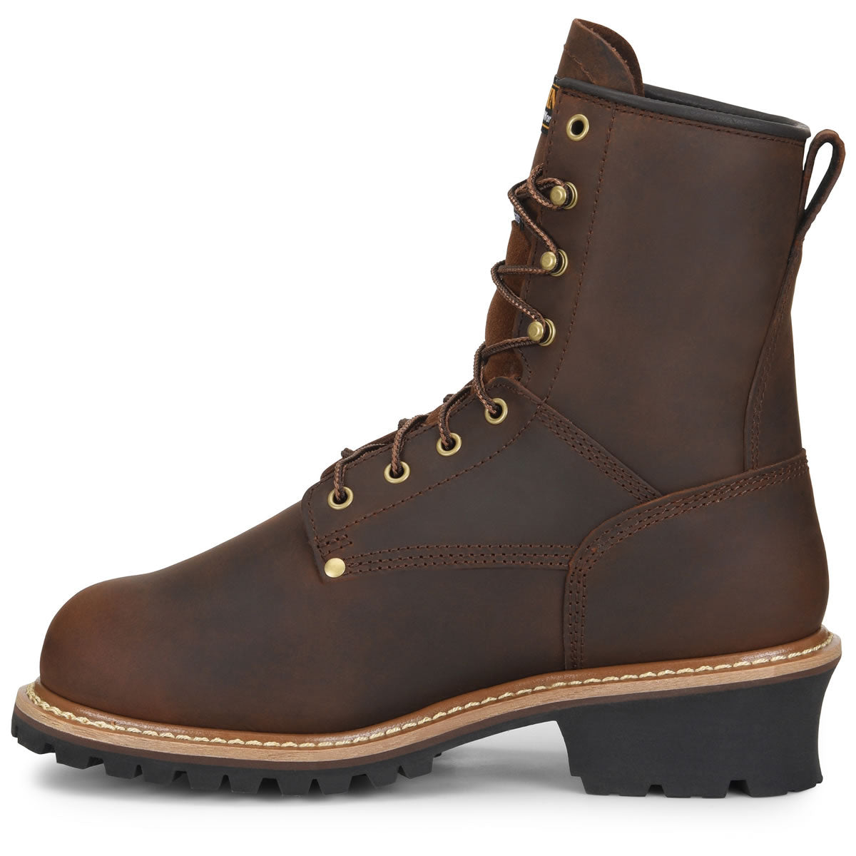 Carolina Men's Elm 8" Insulated Waterproof Internal Met Guard Steel Toe Work Boots, CA7821