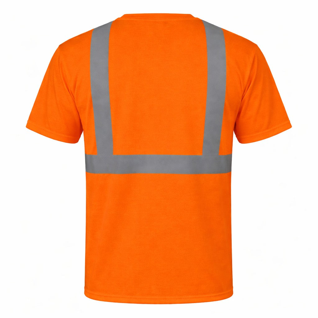 Custom Hi-Vis Class 3 Short Sleeve T-Shirt, LUX-SSETP3B