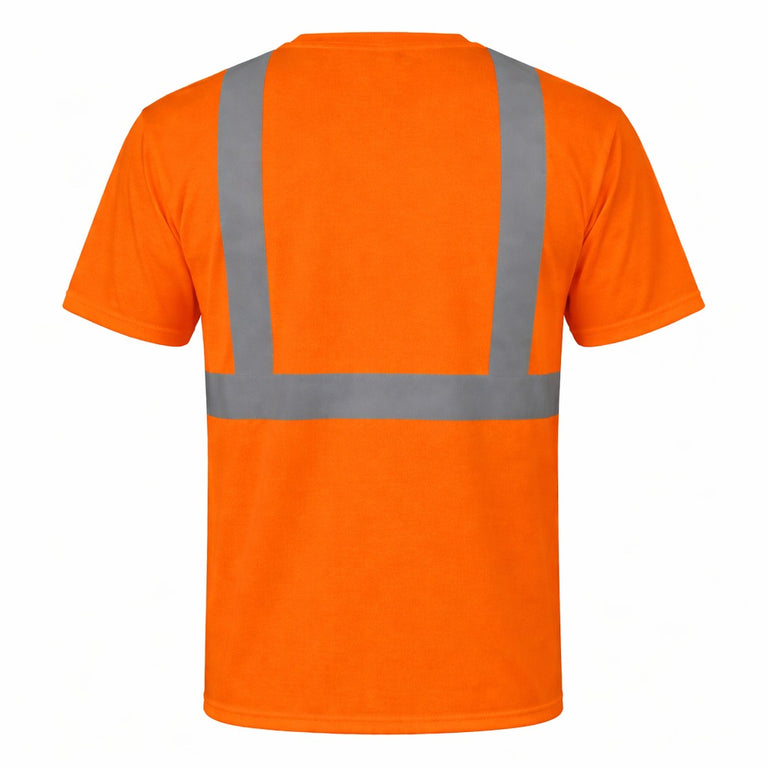 Custom Hi-Vis Class 3 Short Sleeve T-Shirt, LUX-SSETP3B