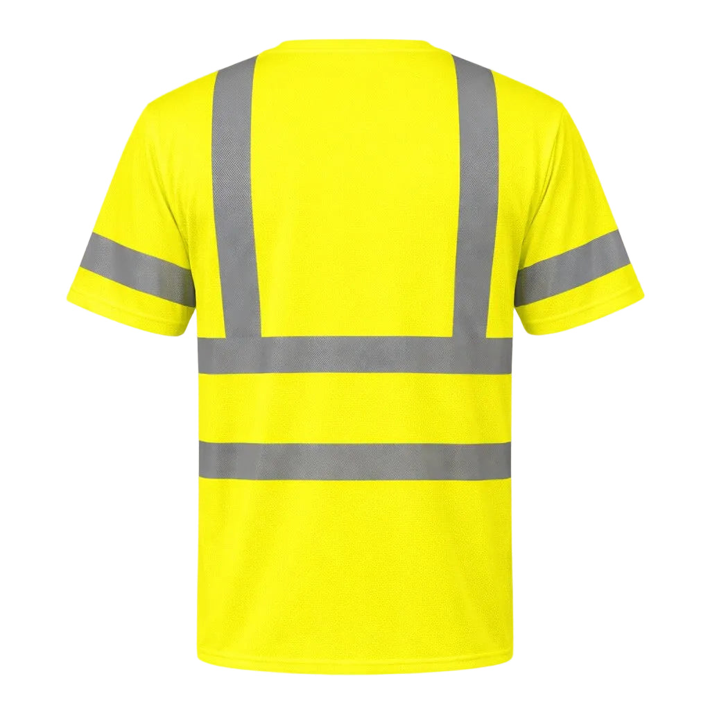 Custom Hi-Vis Class 3 Short Sleeve T-Shirt, LUX-SSETP3B