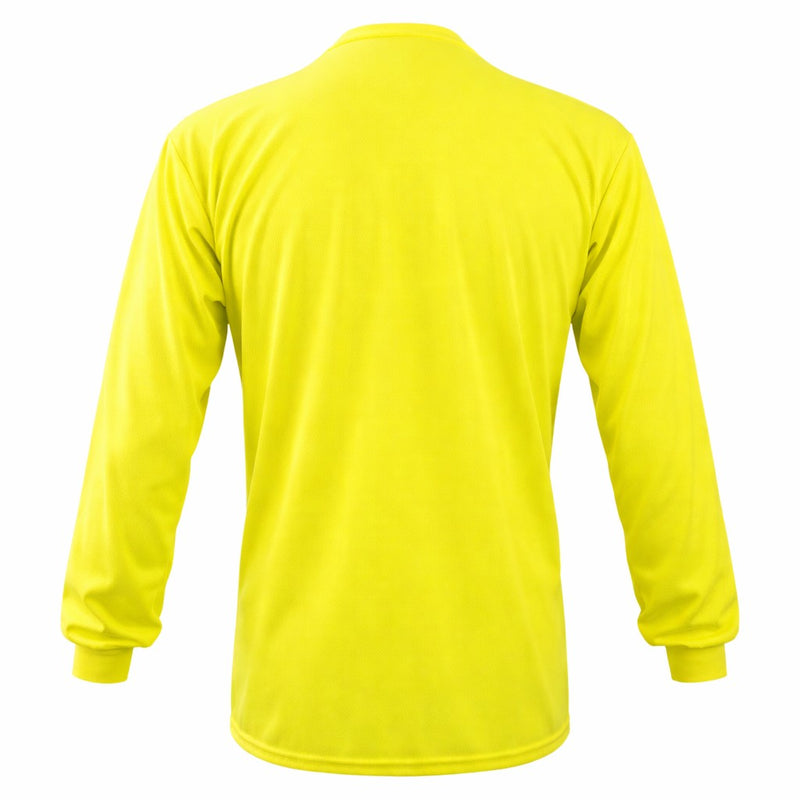 Custom Hi-Vis Long Sleeve T-Shirt, LUX-XLSPB