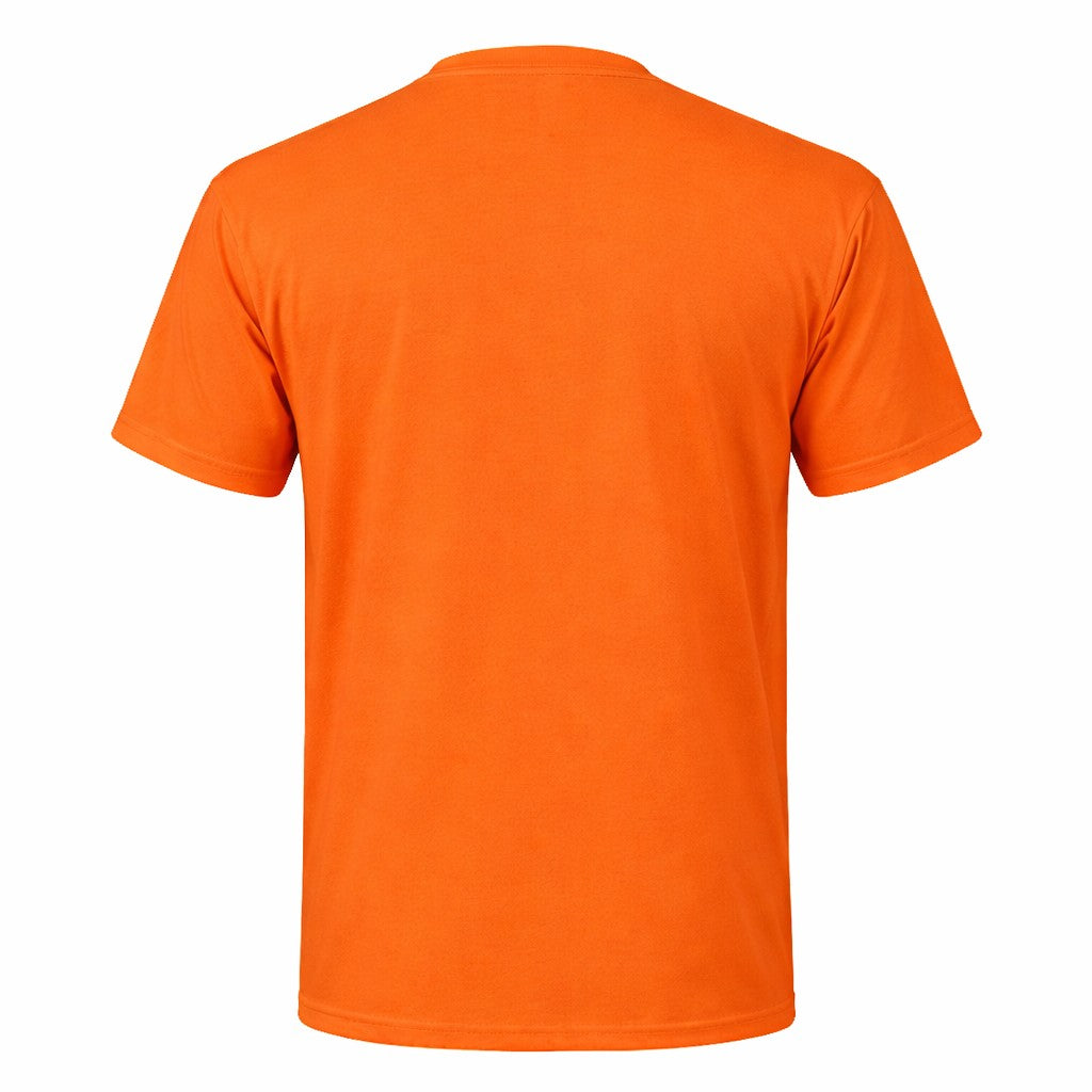 OccuNomix Hi-Vis Birdseye Short Sleeve T-Shirt, LUX-XSSPB