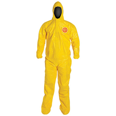DuPont Tychem 2000 QC122S Protective Coveralls, 25 Pack