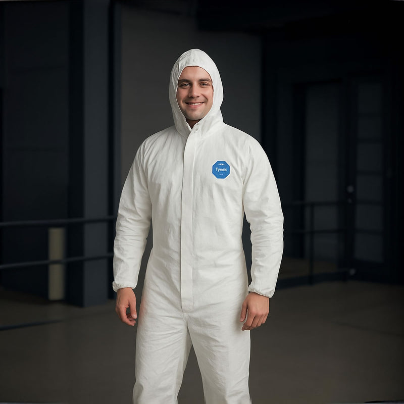 DuPont Tyvek 400 TY127S Protective Coveralls, 25 Pack