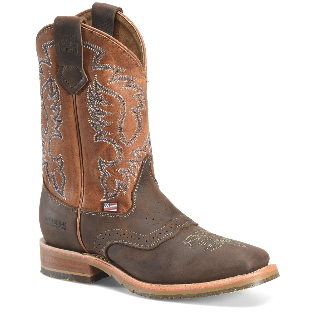 Double-H Men's 11" EH Fernandez Boots, DH4669, Brown