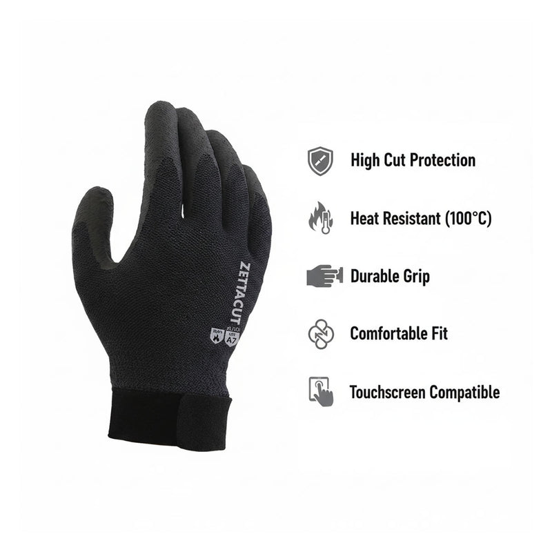 ZETTACUT Tactical Heat Resistant Gloves, Z8007H1B