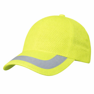 OccuNomix Hi-Vis Reflective Ball Cap, LUX-MHVBCAP