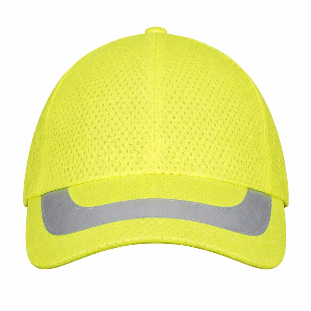 OccuNomix Hi-Vis Reflective Ball Cap, LUX-MHVBCAP