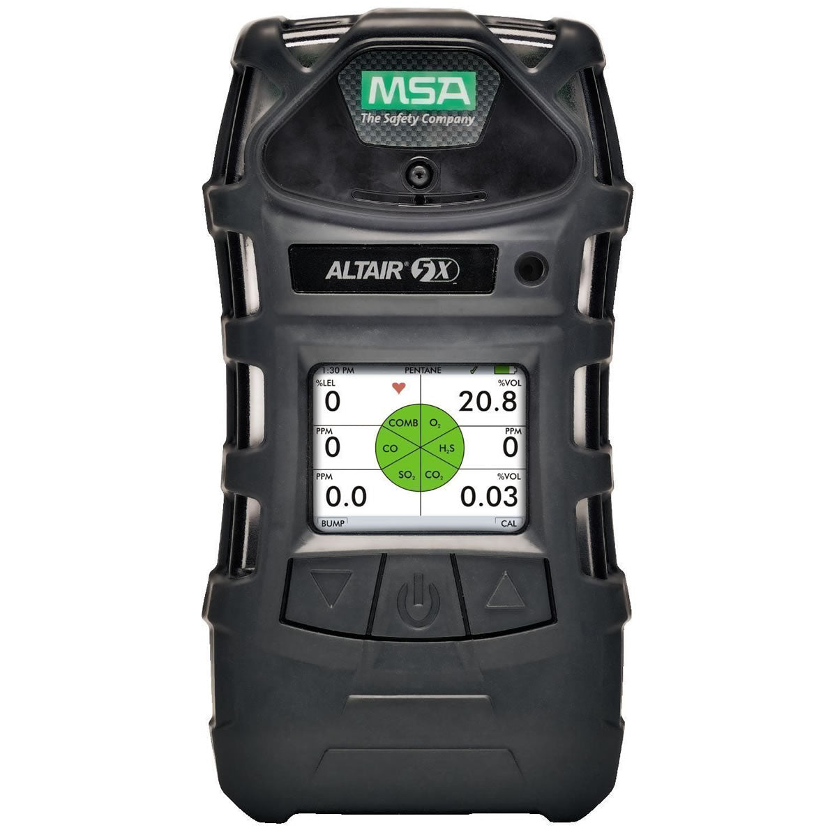 MSA ALTAIR 5X Multigas Detector (LEL, O2, CO, H2S) (UL), 10116924