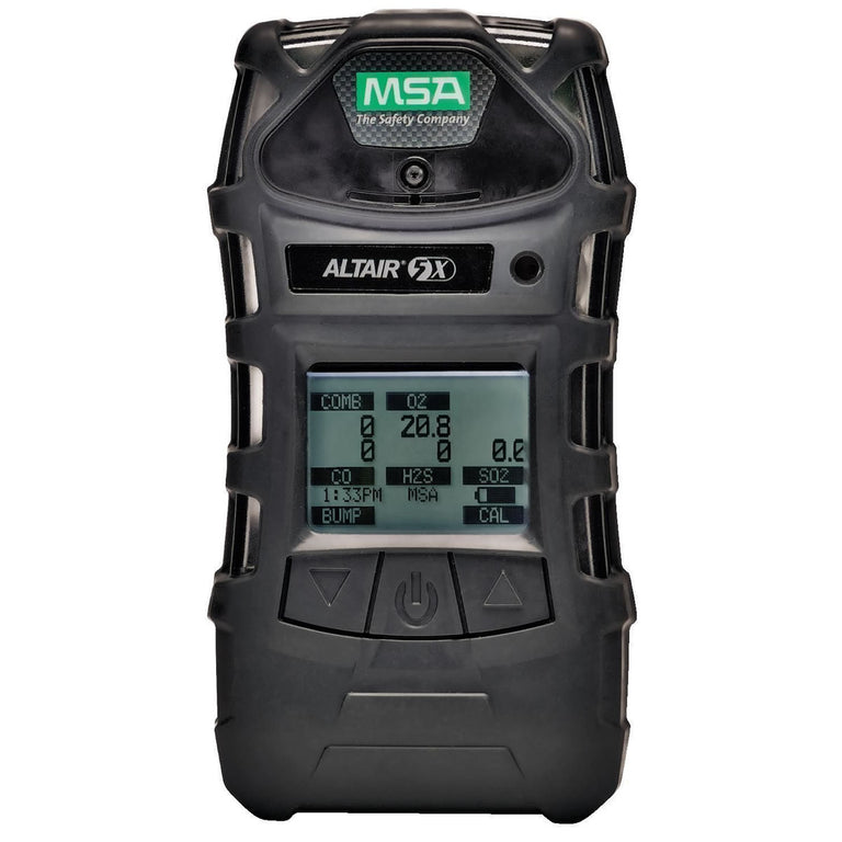 MSA ALTAIR 5X Detector Color (LEL, O2, CO, H2S, PID) with 10' Line, 1' Probe