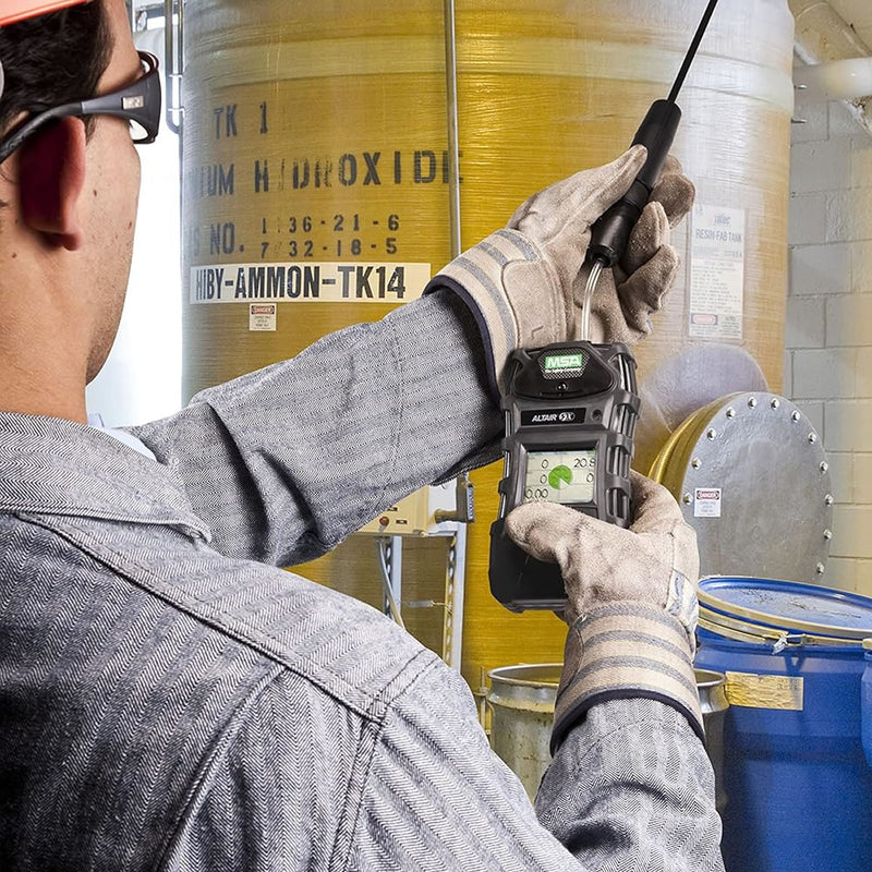 MSA ALTAIR 5X Detector Color (LEL, O2, CO, H2S, PID) with 10' Line, 1' Probe