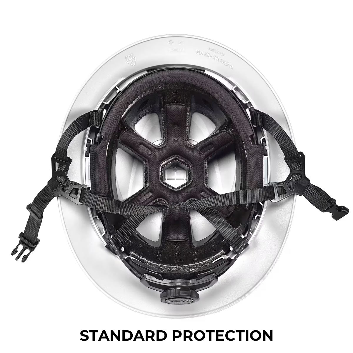 MSA V-Gard H2 Full Brim Type 2 Safety Helmet