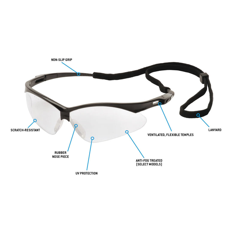 Custom Pyramex PMXTREME Safety Glasses, 12 Pack
