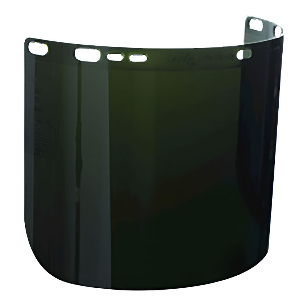 Pyramex Ridgeline Ratchet Headgear with Cylinder IR5 Polycarbonate Face Shield Combo - S1250 & HGBR