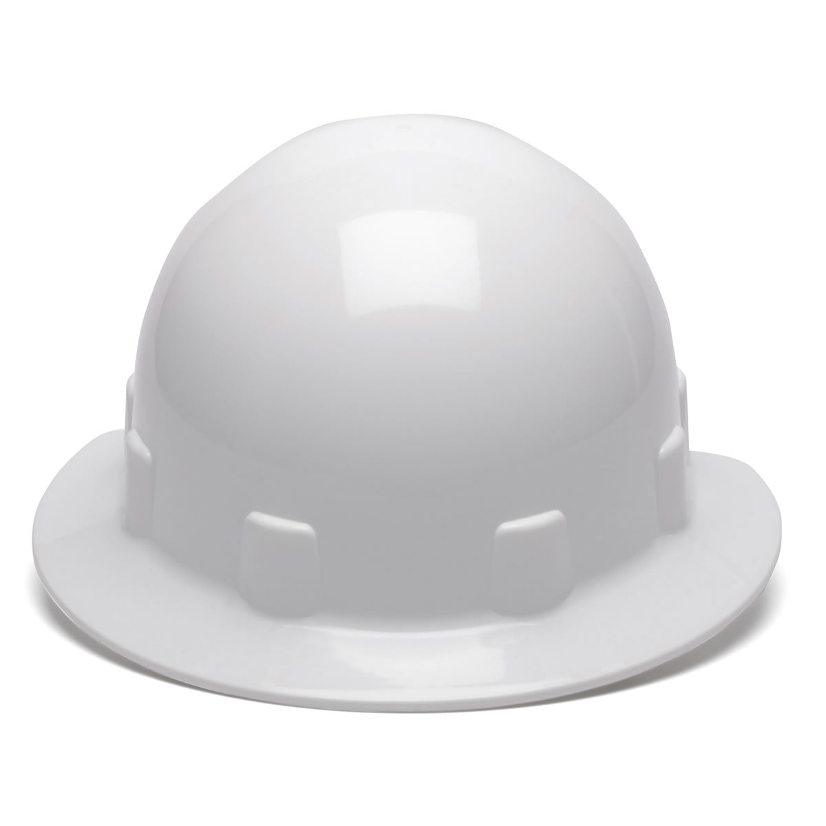 Pyramex SL Series Sleek Shell Full Brim Hard Hat, 4-Point Ratchet Suspension