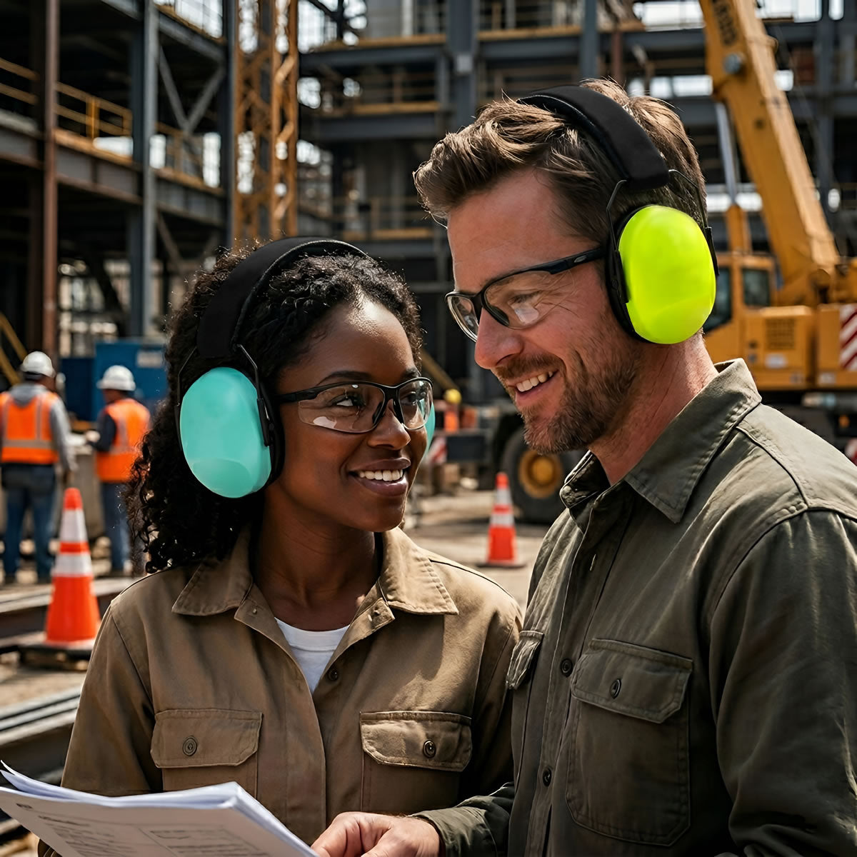 Venture Gear VG80 Earmuffs, NRR 25dB