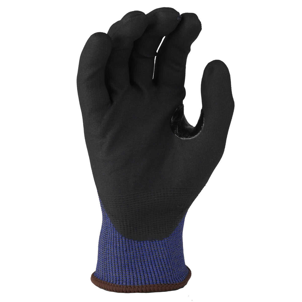 Pyramex Safety GL613C Touchscreen A4 Cut Micro-Foam Nitrile Dipped Gloves, Blue