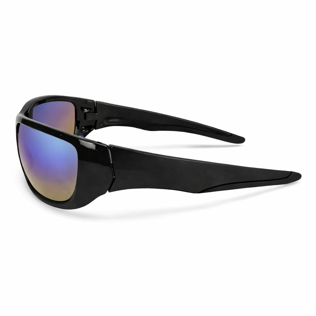 Custom Rugged Blue Bronto Safety Glasses, 12 Pack