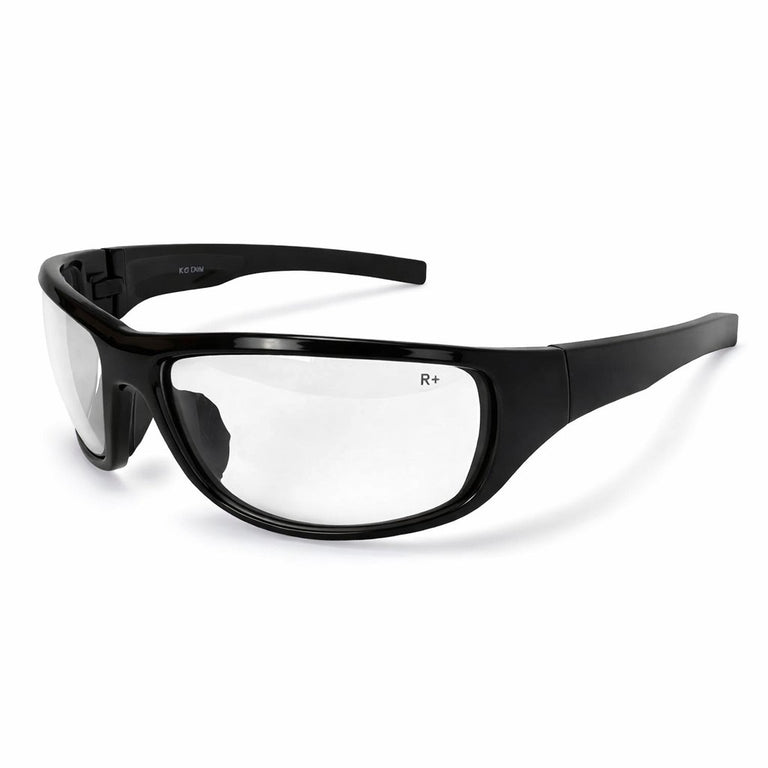 Custom Rugged Blue Bronto Safety Glasses, 12 Pack