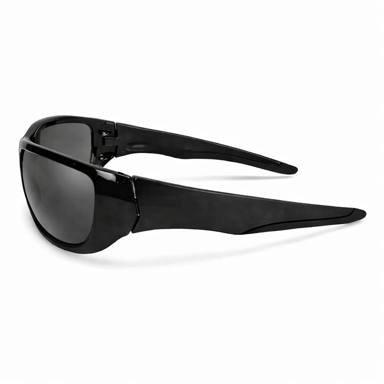 Custom Rugged Blue Bronto Safety Glasses, 12 Pack