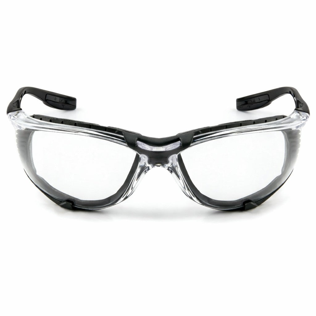 Rugged Blue Rezist Foam Padded Sealed Safety Glasses