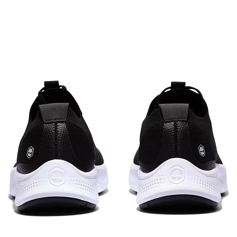 Timberland PRO Women's Solace Slip-on Soft Toe Sneakers, TB0A5WG3001, Black/White