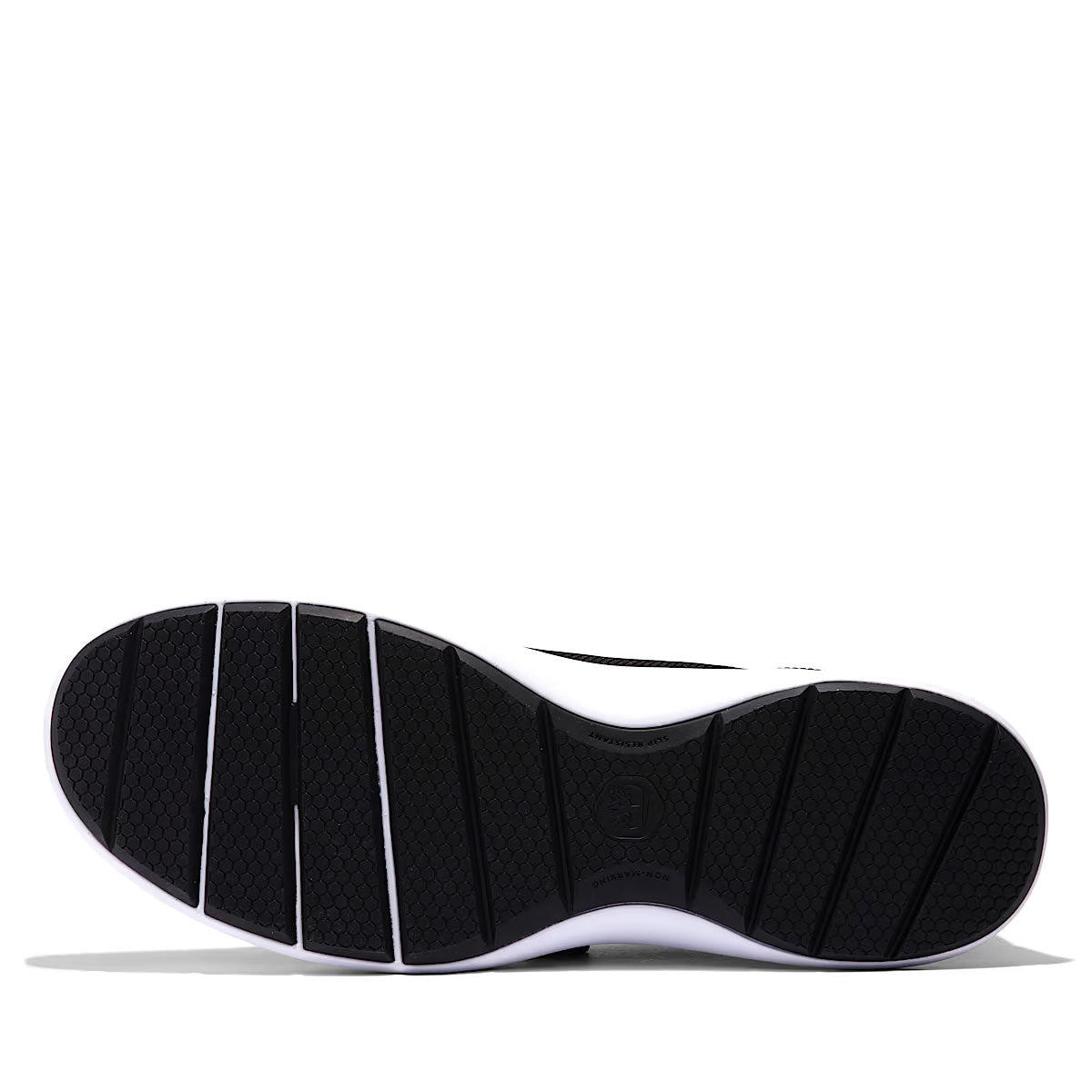 Timberland PRO Women's Solace Slip-on Soft Toe Sneakers, TB0A5WG3001, Black/White