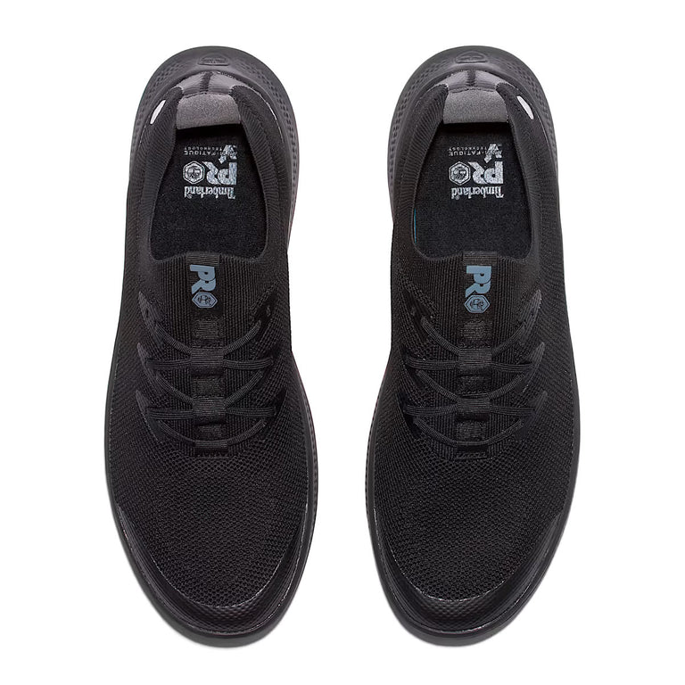 Timberland PRO Women's Solace Max Slip-on Soft Toe Sneakers, TB0A5WGQ001, Black