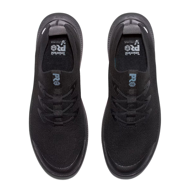 Timberland PRO Women's Solace Max Slip-on Soft Toe Sneakers, TB0A5WGQ001, Black