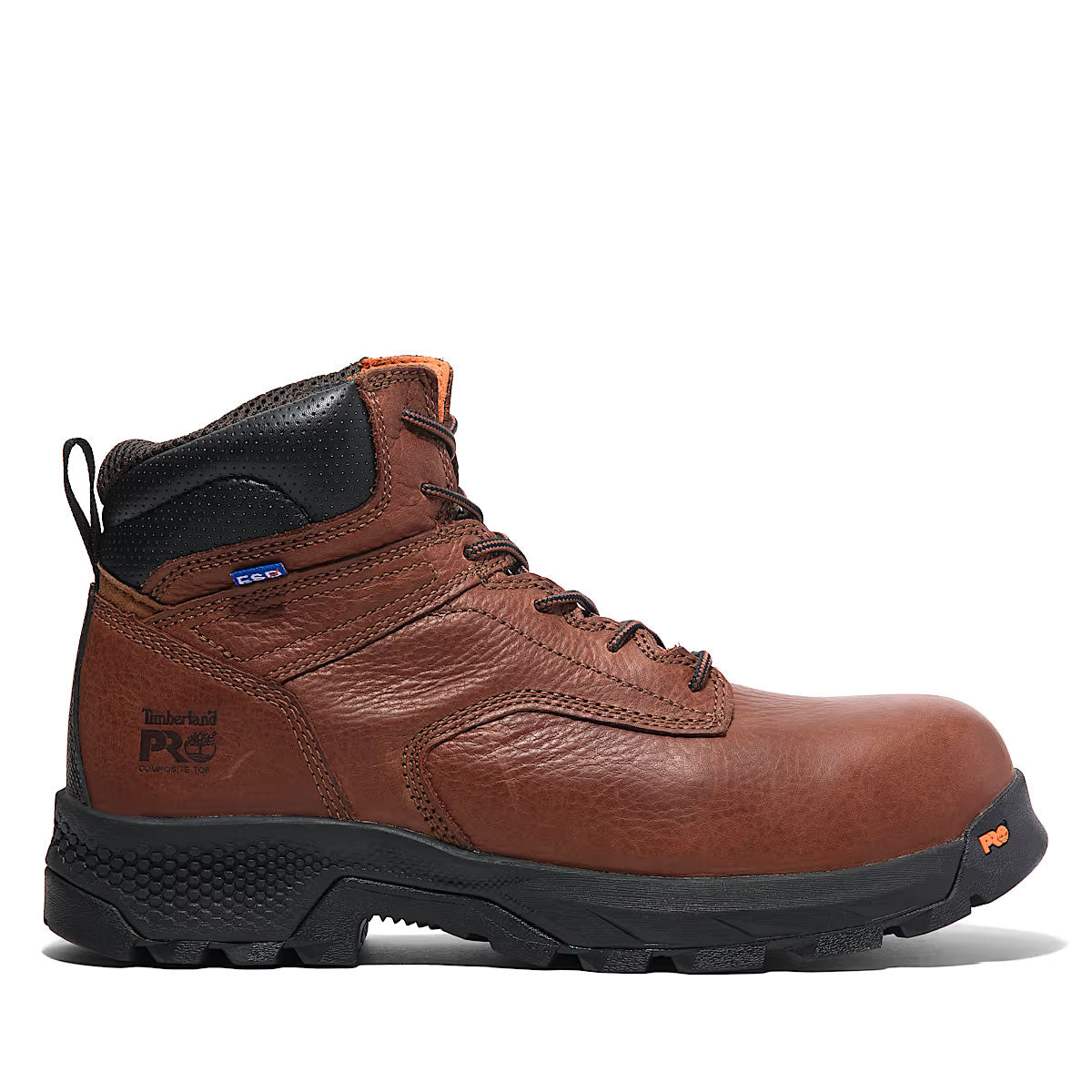 Timberland PRO Men's 6" TiTAN® EV Comp-Toe SD10 Boots, TB0A61PF214, Brown