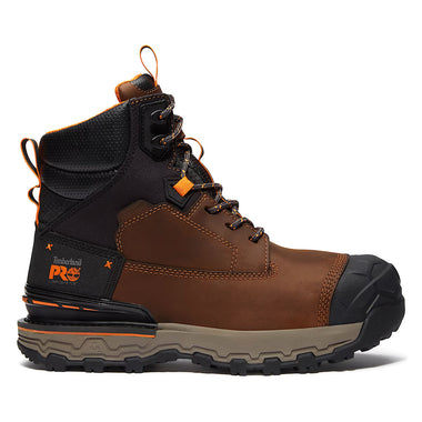 Timberland PRO 6" Boondock Ultralight Comp-Toe Waterproof Work Boots, Brown, Medium