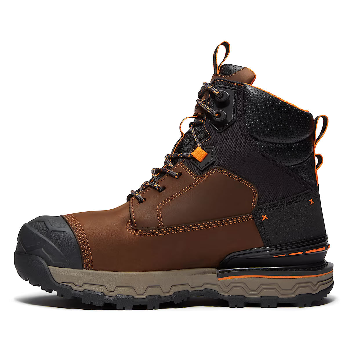 Timberland PRO 6" Boondock Ultralight Comp-Toe Waterproof Work Boots, Brown, Medium