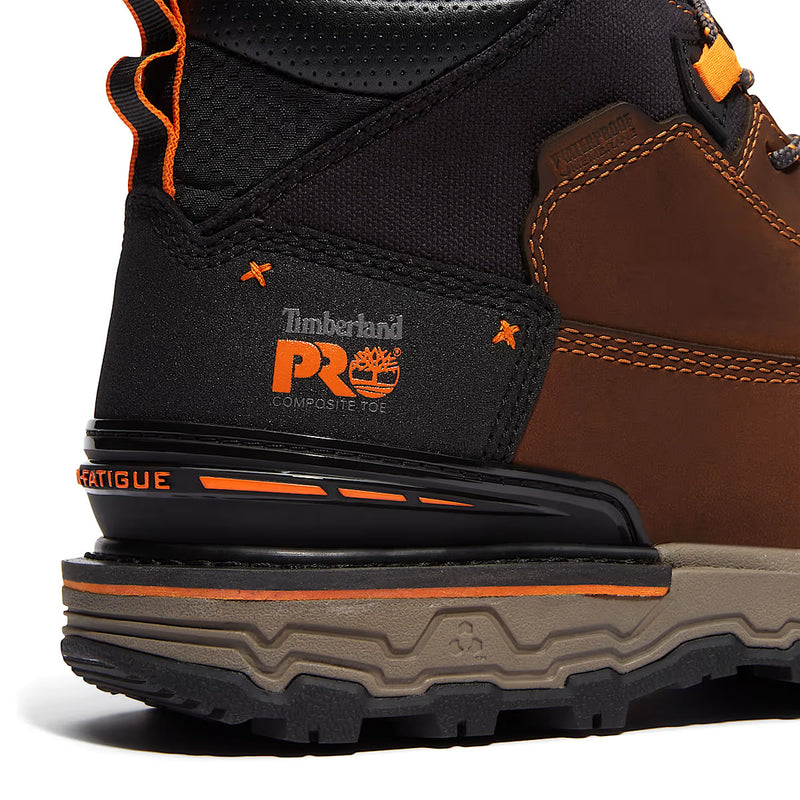 Timberland PRO 6" Boondock Ultralight Comp-Toe Waterproof Work Boots, Brown, Medium