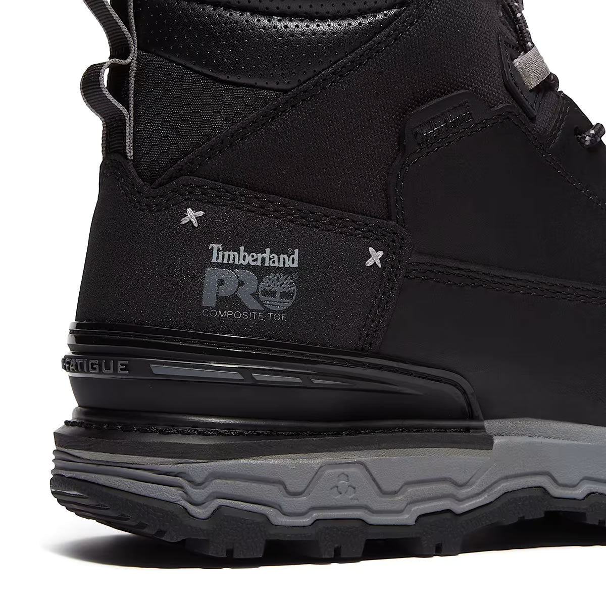 Timberland PRO Men's 6" Boondock Ultralight Waterproof Comp-Toe Boots, TB0A63GKEDX, Black/Grey, ,