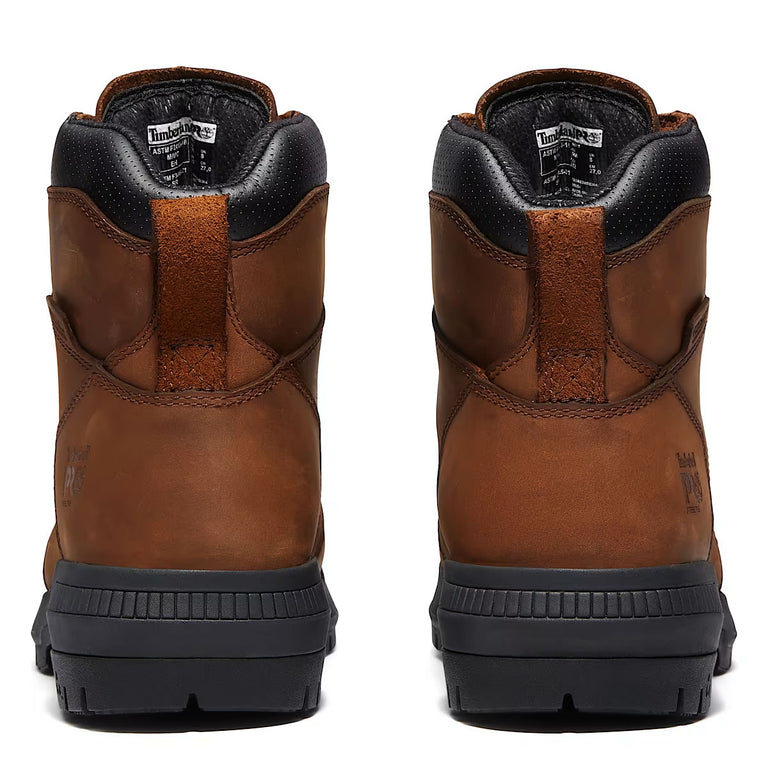 Timberland PRO Men's 6" Montauk Steel-Toe Waterproof Boots, TB0A63MBEM4, Brown