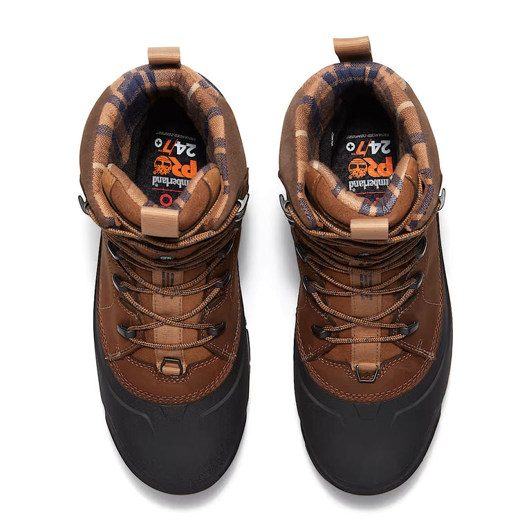 Timberland PRO 8" Siberian Comp-Toe Insulated CSA Boots, TB0A63PUEM4, Brown