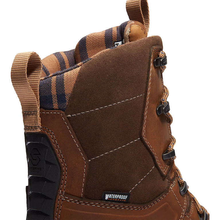 Timberland PRO 8" Siberian Comp-Toe Insulated CSA Boots, TB0A63PUEM4, Brown