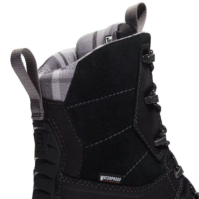 Timberland PRO 8" Siberian Comp-Toe Insulated CSA Boots, Full, Black