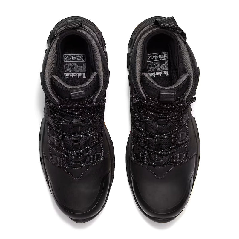 Timberland PRO Men's 6" Tempe Soft-Toe Waterproof Leather Boots, TB0A63WQEK5, Black