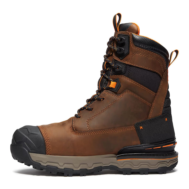 Timberland PRO 8" Boondock Ultralight Comp-Toe Waterproof Insulated Boots, TB0A646FEM4, Brown