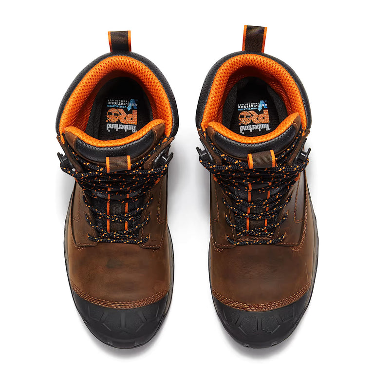 Timberland PRO 8" Boondock Ultralight Comp-Toe Waterproof Insulated Boots, TB0A646FEM4, Brown